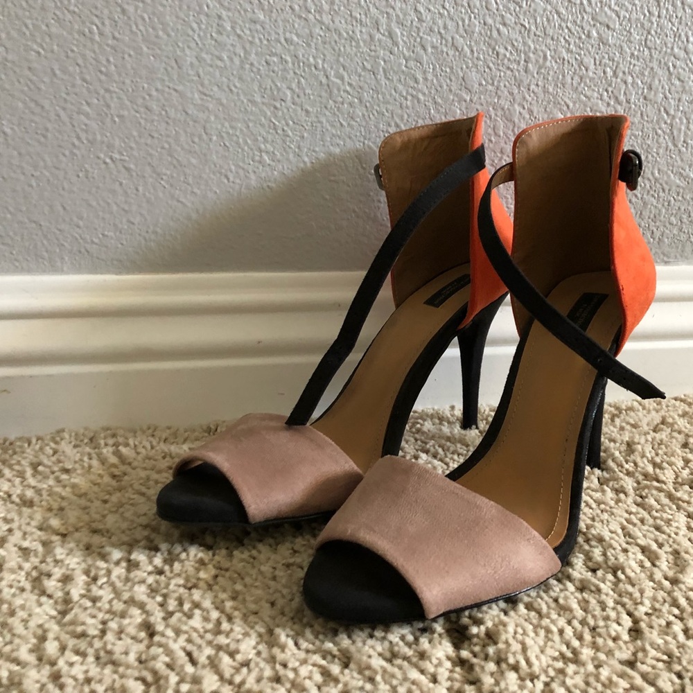 Zara sandal heels